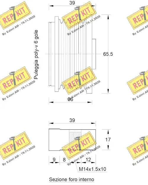 Alternator Freewheel Clutch