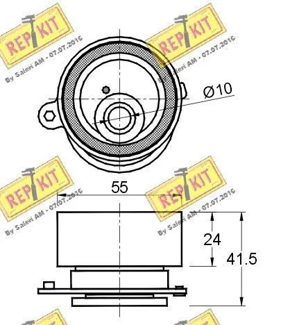 Tensioner Pulley, timing belt
