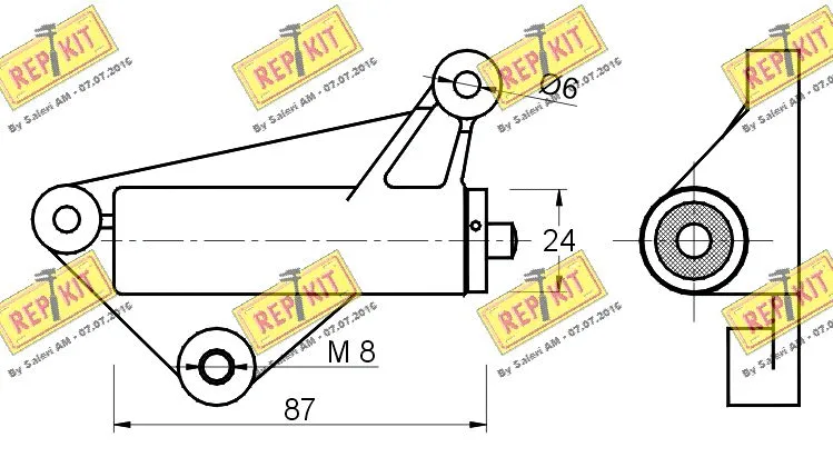 Vibration Damper, timing belt