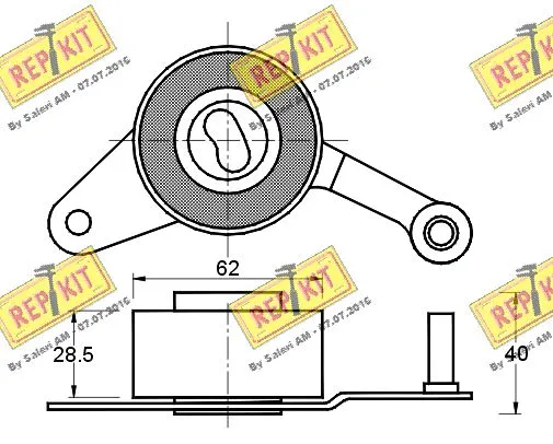 Tensioner Pulley, timing belt