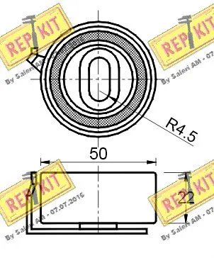 Tensioner Pulley, timing belt