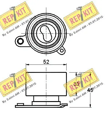 Tensioner Pulley, timing belt