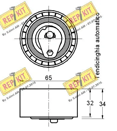 Tensioner Pulley, timing belt