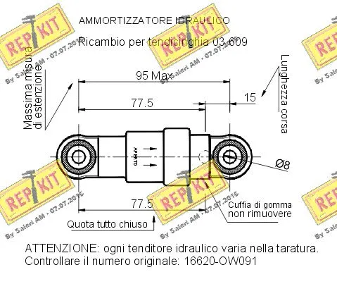 Vibration Damper, V-ribbed belt