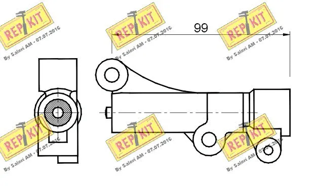 Vibration Damper, timing belt