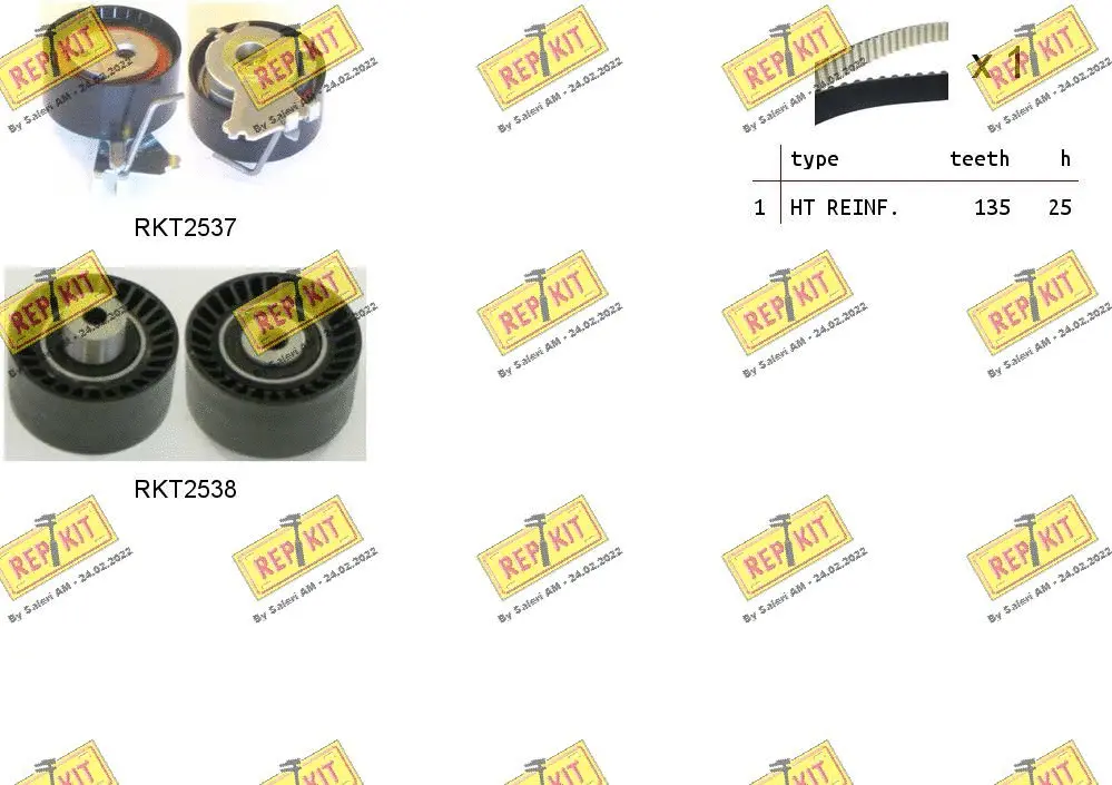 Timing Belt Kit (RKTK1080)