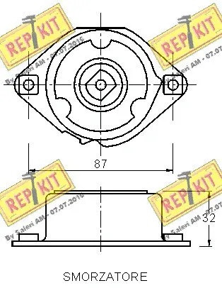 Belt Tensioner, V-ribbed belt