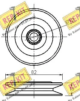 Belt Tensioner, V-ribbed belt