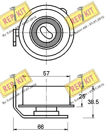 Tensioner Pulley, timing belt