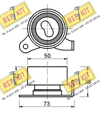 Tensioner Pulley, timing belt
