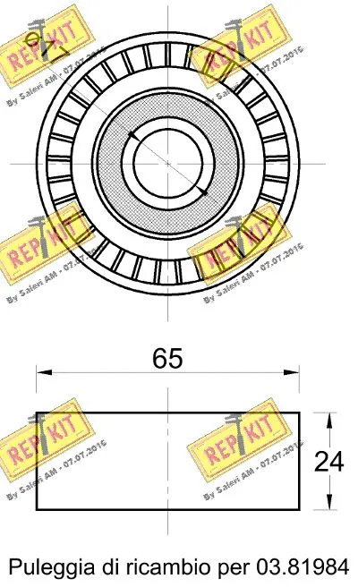 Belt Tensioner, V-ribbed belt