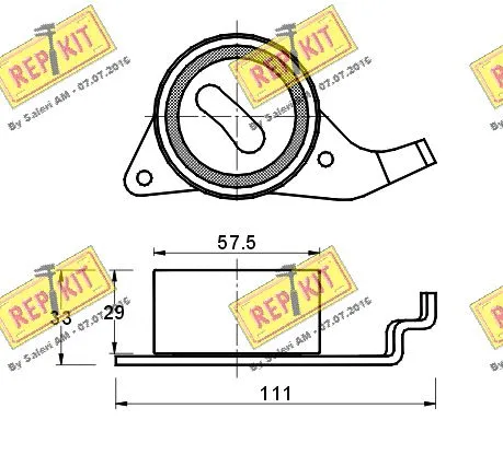 Tensioner Pulley, timing belt