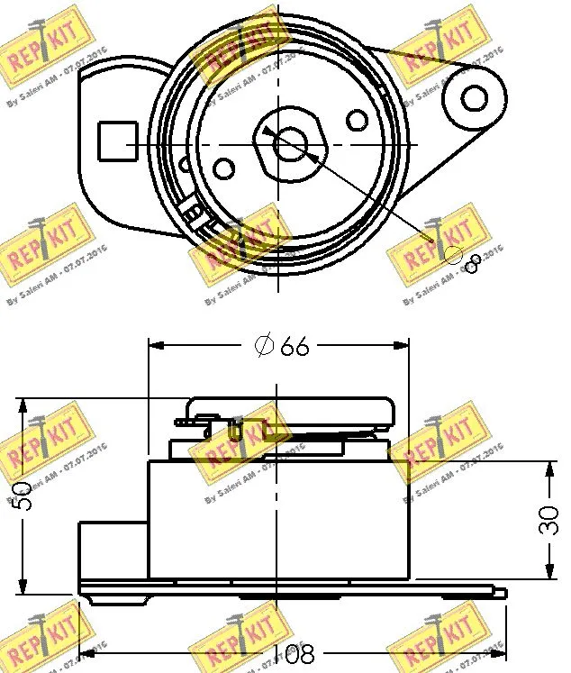 Tensioner Pulley, timing belt