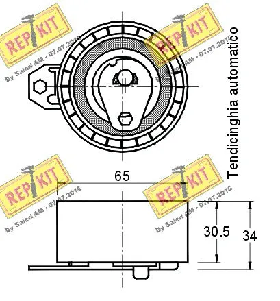 Tensioner Pulley, timing belt