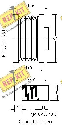 Alternator Freewheel Clutch