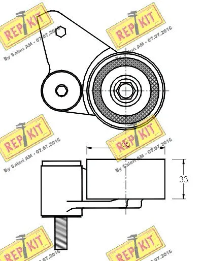 Tensioner Pulley, timing belt