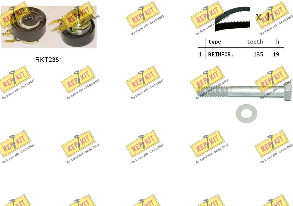 Timing Belt Kit (RKTK0902)