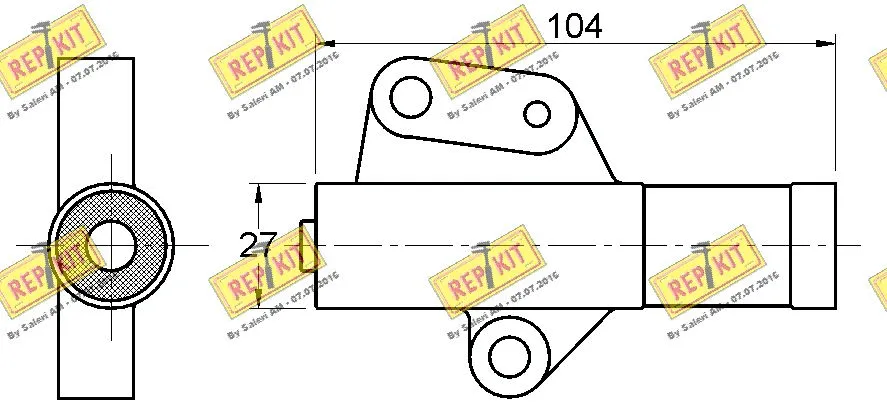 Vibration Damper, timing belt