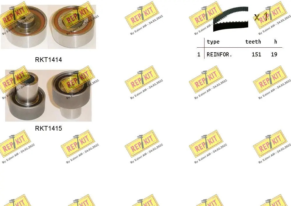 Timing Belt Kit (RKTK1280)