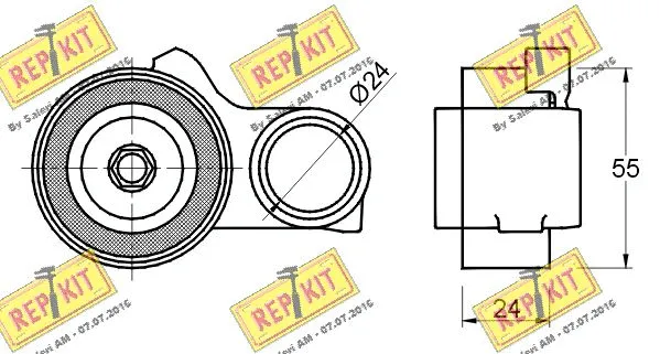 Tensioner Pulley, timing belt
