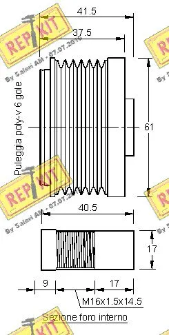 Alternator Freewheel Clutch