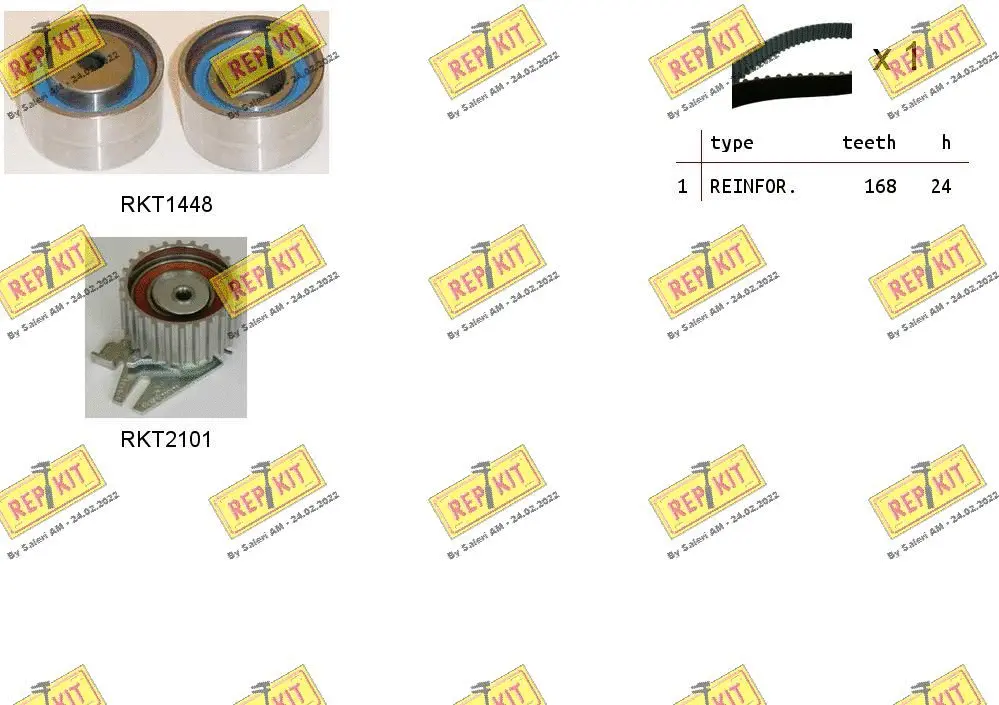 Timing Belt Kit (RKTK1027)