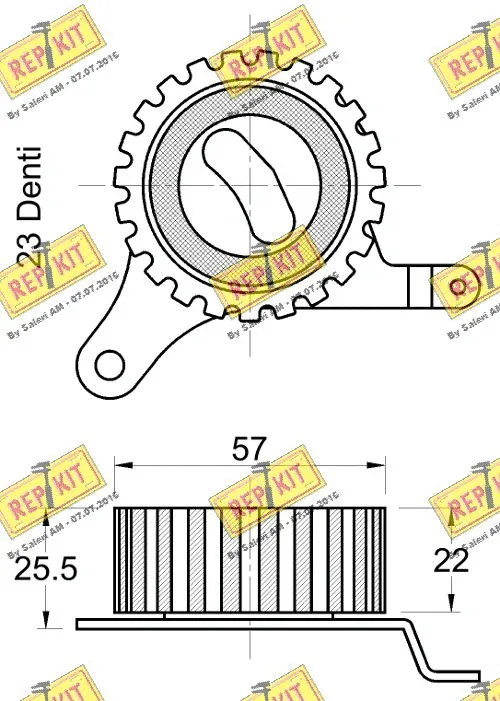 Tensioner Pulley, timing belt