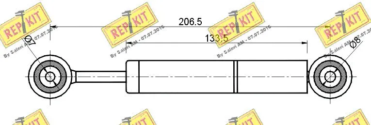Vibration Damper, V-ribbed belt