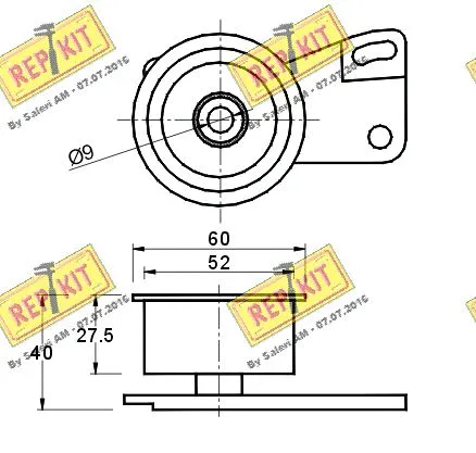 Tensioner Pulley, timing belt