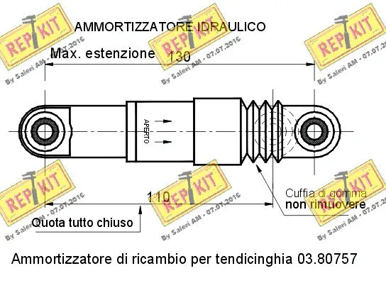 Vibration Damper, V-ribbed belt