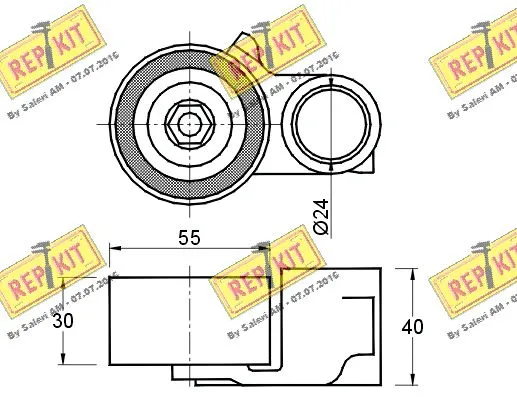 Tensioner Pulley, timing belt