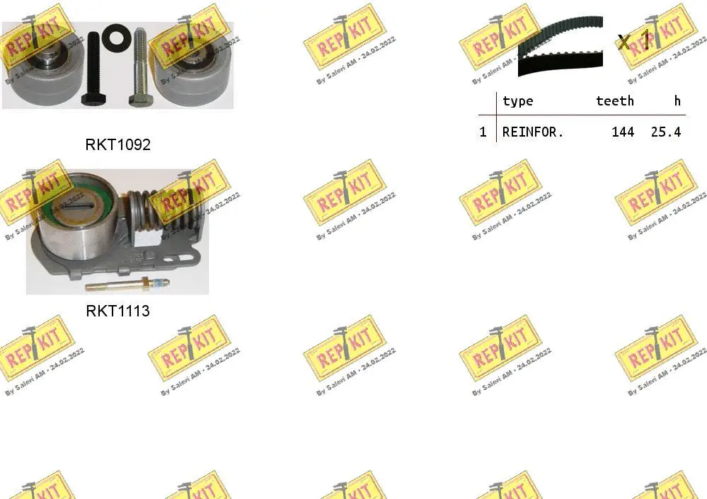 Timing Belt Kit (RKTK1037)