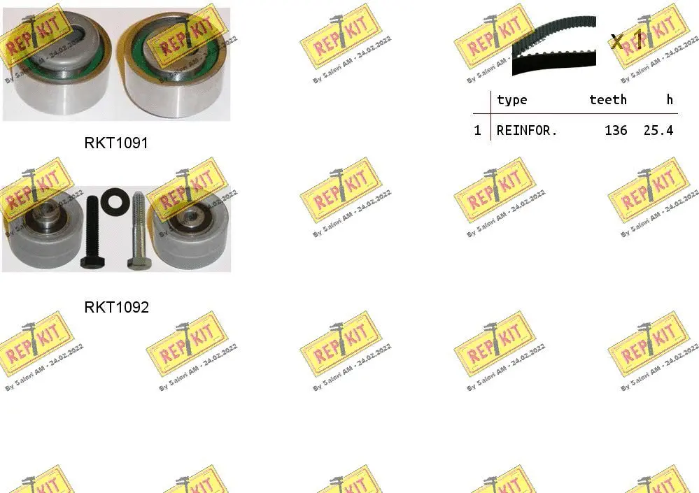 Timing Belt Kit (RKTK0898)