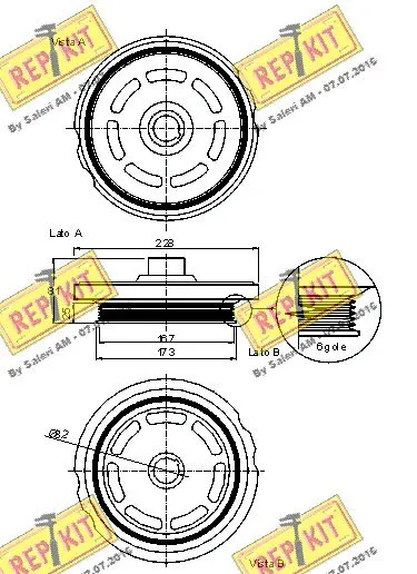 Belt Pulley, crankshaft