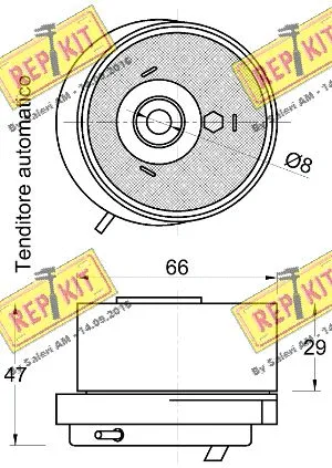 Tensioner Pulley, timing belt