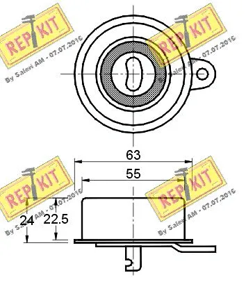 Tensioner Pulley, timing belt