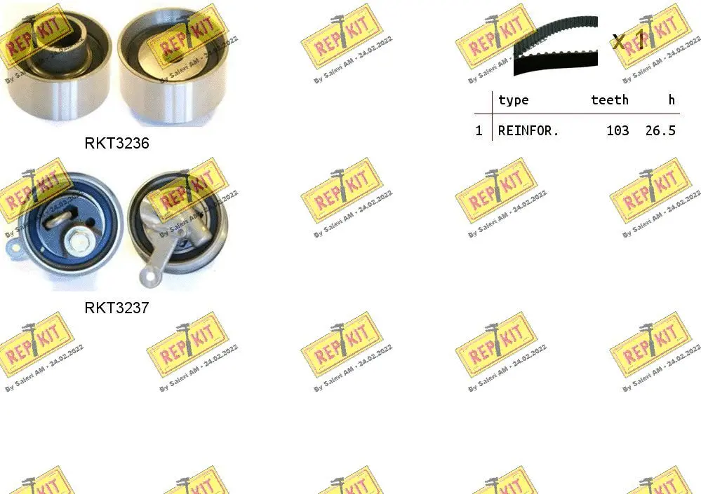 Timing Belt Kit (RKTK1220)