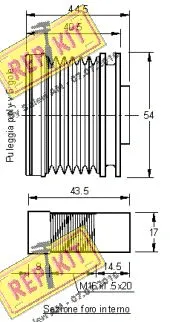 Alternator Freewheel Clutch