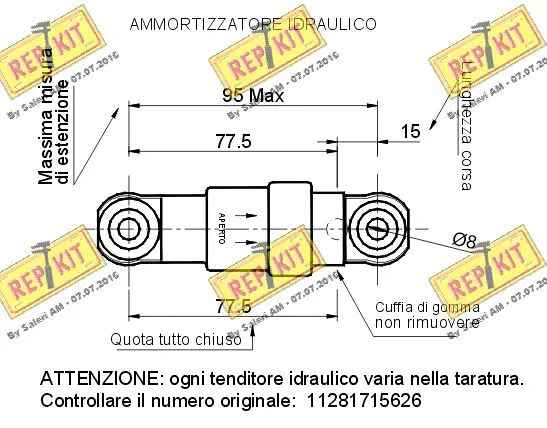 Vibration Damper, V-ribbed belt