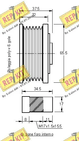 Alternator Freewheel Clutch