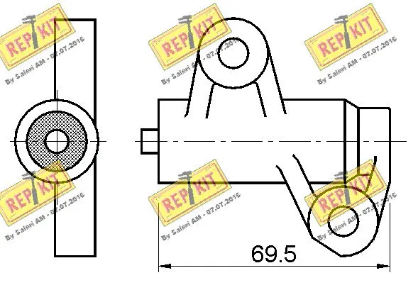 Vibration Damper, timing belt