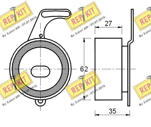Tensioner Pulley, timing belt