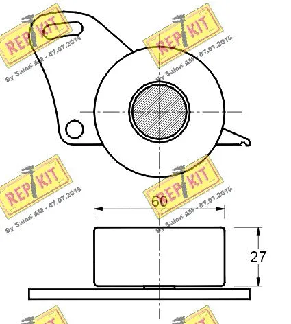 Tensioner Pulley, timing belt