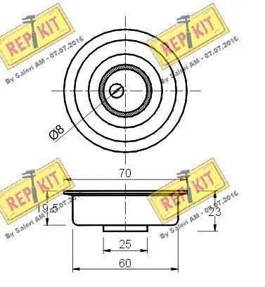 Tensioner Pulley, timing belt