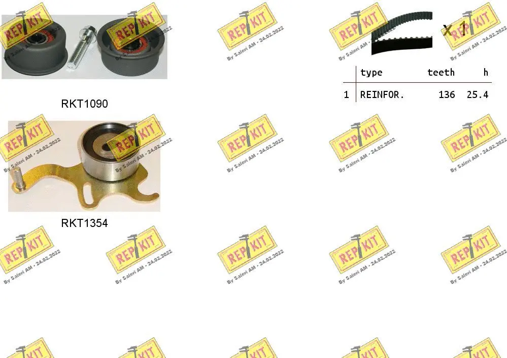 Timing Belt Kit (RKTK1021)