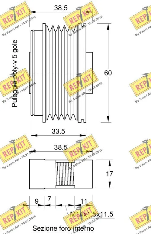 Alternator Freewheel Clutch