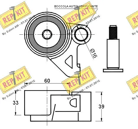 Tensioner Pulley, timing belt
