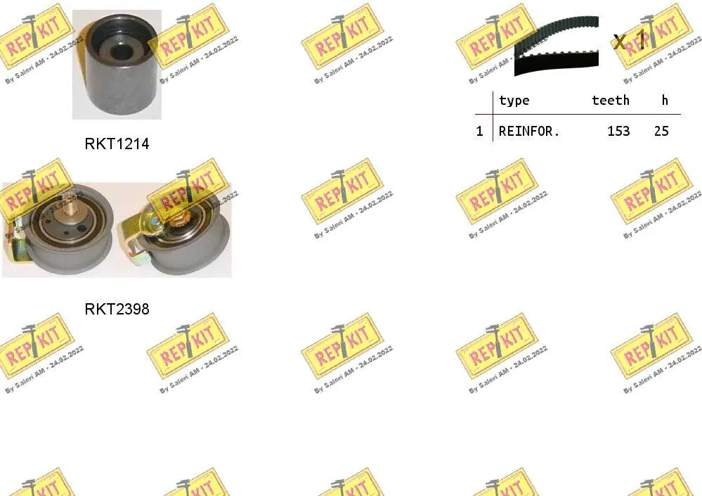 Timing Belt Kit (RKTK0911)