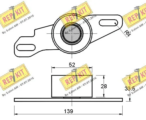 Tensioner Pulley, timing belt