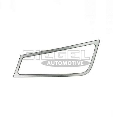 Frame, front fog light